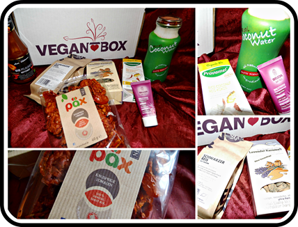 Vegan Box Februar Collage